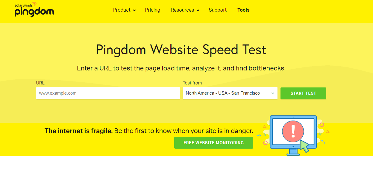 Pingdom Tool – Check Your Website Speed Now!