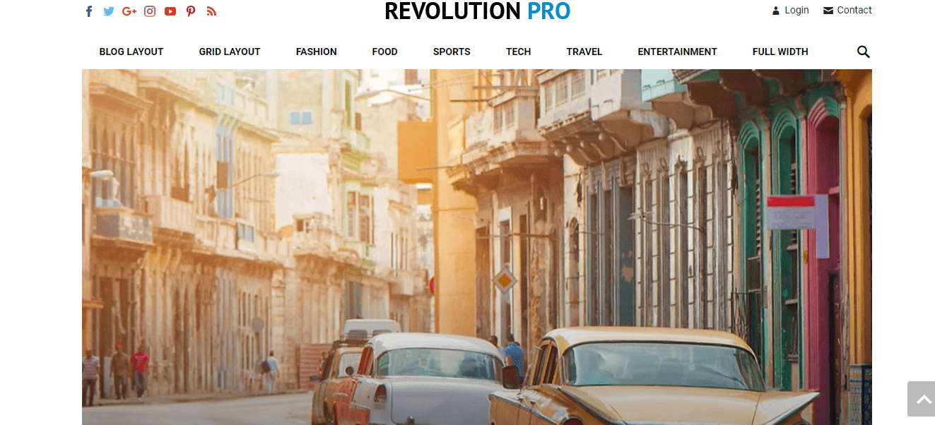 revolution wordpress theme