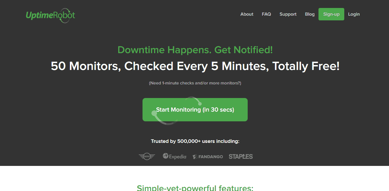 Monitor Website Uptime Free