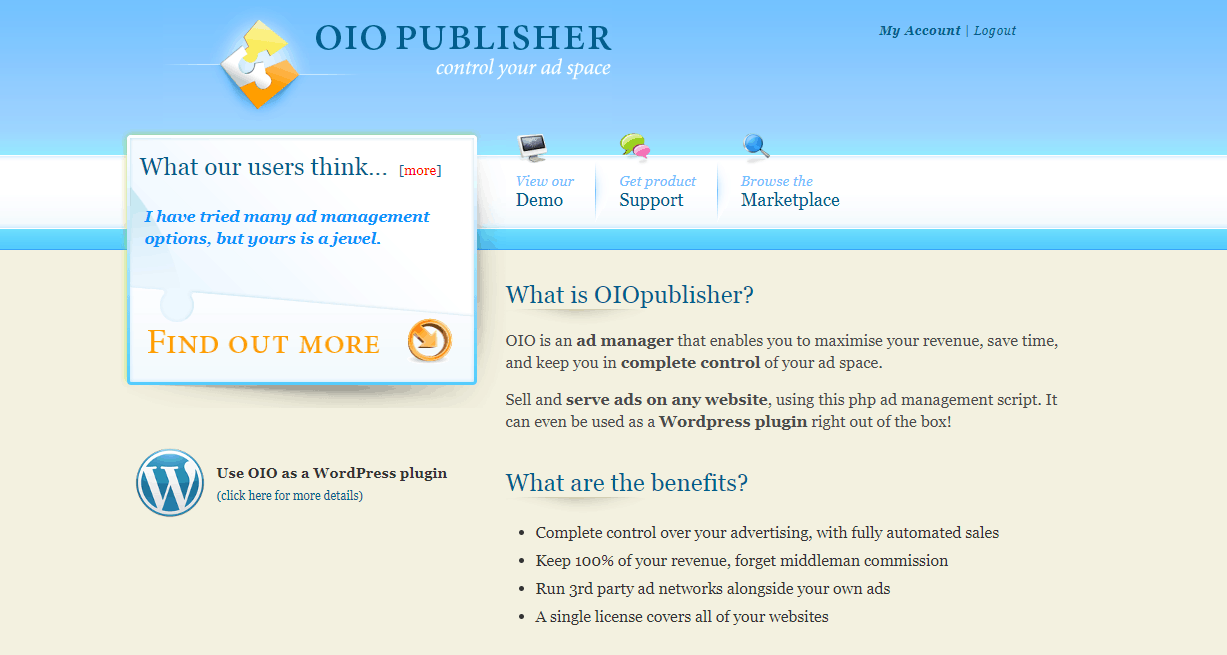oiopublisher wordpress plugin