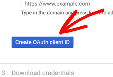 create a client id