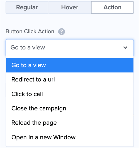 button actions